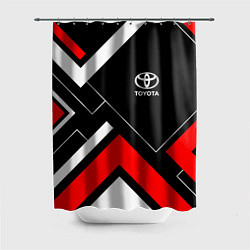 Шторка для душа Toyota, цвет: 3D-принт