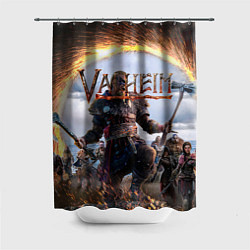 Шторка для душа Valheim, цвет: 3D-принт