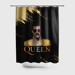 Шторка для душа Фредди Меркьюри Freddie Mercury Z, цвет: 3D-принт