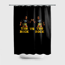 Шторка для ванной The ROCK VS The ROCK