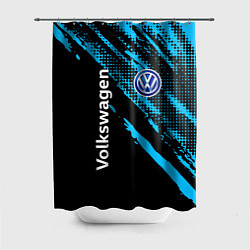 Шторка для душа Volkswagen Фольксваген, цвет: 3D-принт