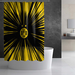 Шторка для душа Borussia Dortmund Crush Theme, цвет: 3D-принт — фото 2
