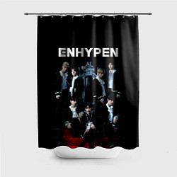 Шторка для душа ENHYPEN: Хисын, Джей, Джейк, Сонхун, Сону, Ни-Ки,, цвет: 3D-принт