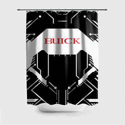 Шторка для душа Buick Лого Эмблема спина, цвет: 3D-принт