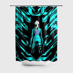 Шторка для душа Samus Metroid, цвет: 3D-принт