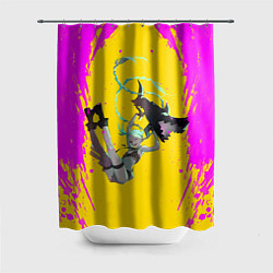 Шторка для душа Летящая Джинкс, цвет: 3D-принт