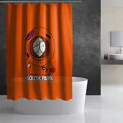Шторка для душа South Park - Южный парк Кенни, цвет: 3D-принт — фото 2