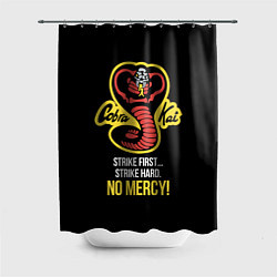 Шторка для ванной Cobra Kai - No mercy!