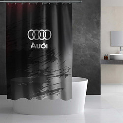 Шторка для душа Audi туман, цвет: 3D-принт — фото 2