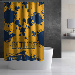 Шторка для душа Bully Logo Blots, цвет: 3D-принт — фото 2