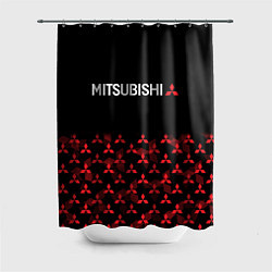 Шторка для душа MITSUBISHI HALF PATTERN, цвет: 3D-принт