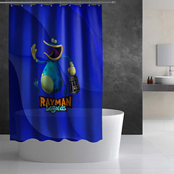 Шторка для душа Globox с фонарем, цвет: 3D-принт — фото 2