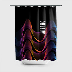 Шторка для душа Fashion pattern Neon Milano, цвет: 3D-принт