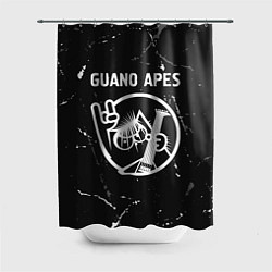 Шторка для душа Guano Apes КОТ Потертости, цвет: 3D-принт