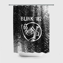 Шторка для душа Blink 182 КОТ Спрей, цвет: 3D-принт