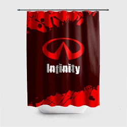 Шторка для душа INFINITI Infinity Краска, цвет: 3D-принт