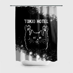 Шторка для душа Tokio Hotel Rock Cat, цвет: 3D-принт