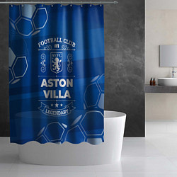 Шторка для душа Aston Villa FC 1, цвет: 3D-принт — фото 2