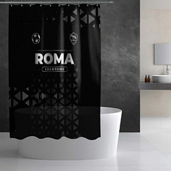 Шторка для душа Roma Форма Champions, цвет: 3D-принт — фото 2