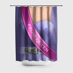 Шторка для душа Prom Queen, цвет: 3D-принт