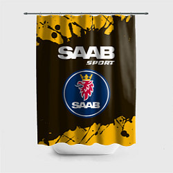 Шторка для душа СААБ Sport - Краска, цвет: 3D-принт