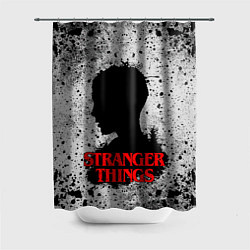 Шторка для душа Очень странные дела Stranger things, цвет: 3D-принт