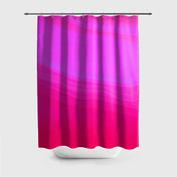 Шторка для душа Neon pink bright abstract background, цвет: 3D-принт