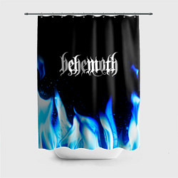 Шторка для ванной Behemoth Blue Fire