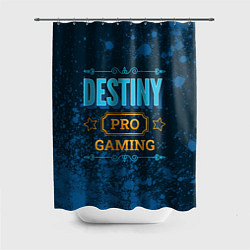 Шторка для душа Игра Destiny: PRO Gaming, цвет: 3D-принт