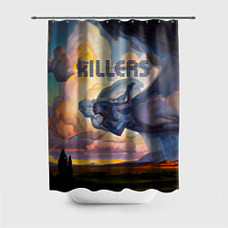 Шторка для душа Imploding the Mirage - The Killers, цвет: 3D-принт