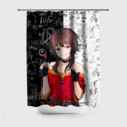 Шторка для душа Мегумин - Коносуба, цвет: 3D-принт