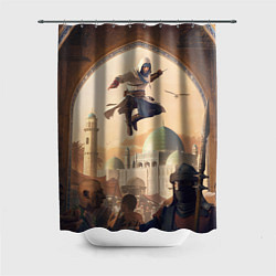 Шторка для душа Assassins Creed Mirage, цвет: 3D-принт