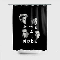 Шторка для душа Depeche Mode portrait, цвет: 3D-принт