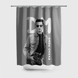 Шторка для душа Dave Gahan - Depeche Mode, цвет: 3D-принт