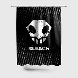 Шторка для душа Bleach с потертостями на темном фоне, цвет: 3D-принт