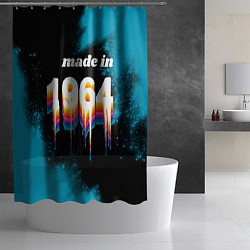 Шторка для душа Made in 1964: liquid art, цвет: 3D-принт — фото 2