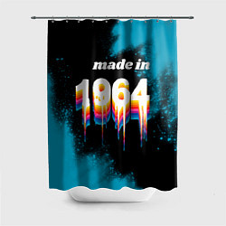 Шторка для душа Made in 1964: liquid art, цвет: 3D-принт