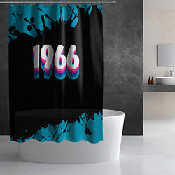 Шторка для душа Made in 1966: vintage art, цвет: 3D-принт — фото 2