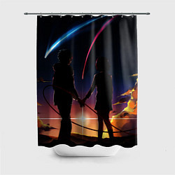 Шторка для душа Мицуха Миямидзу, цвет: 3D-принт