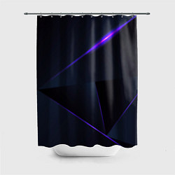 Шторка для душа Geometry stripes neon stiil, цвет: 3D-принт