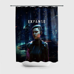 Шторка для душа The expanse - a telltale series, цвет: 3D-принт