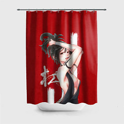 Шторка для душа Yuzuriha, цвет: 3D-принт