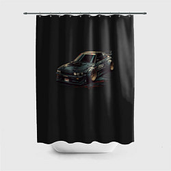 Шторка для душа Nissan Skyline 2000 gtr, цвет: 3D-принт