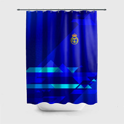Шторка для душа Реал Мадрид фк эмблема, цвет: 3D-принт