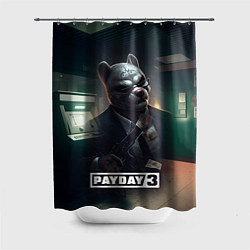 Шторка для ванной Payday 2 dog mask