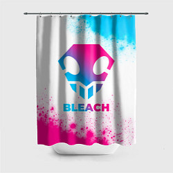 Шторка для душа Bleach neon gradient style, цвет: 3D-принт