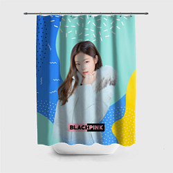 Шторка для душа Blackpink winter style, цвет: 3D-принт