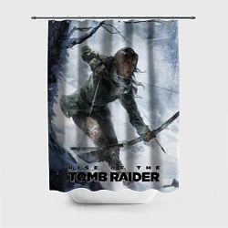 Шторка для душа Lara is hunting, цвет: 3D-принт