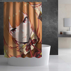 Шторка для душа Восхождение Героя Щита Рафталия, цвет: 3D-принт — фото 2