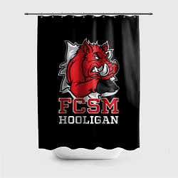 Шторка для душа FCSM hooligan, цвет: 3D-принт